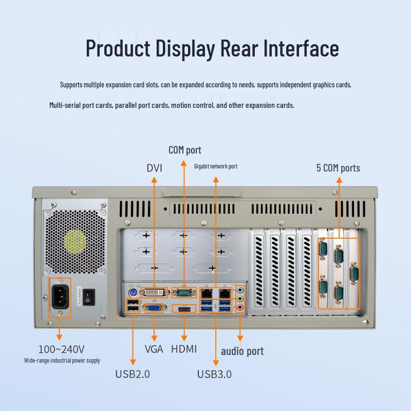 Промышленный ПК Zhongyan IPC-610L (Китайская версия)