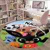 Customizable B-Bing Bunny4 Round Non-Slip Carpet - Ideal for Garden, Picnic, Office, Perfect for Decoration, Suitable For All Seasons