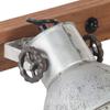 Wall Lamp Industrial Style Silver 45 x 25 cm E27