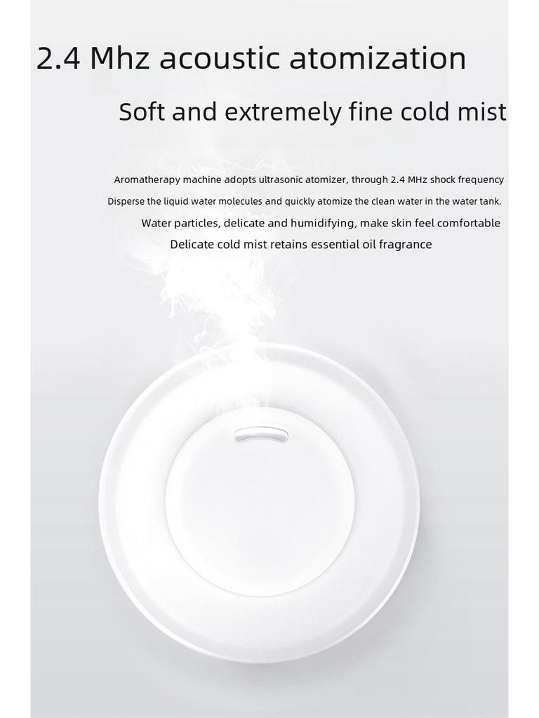 Ультразвуковой ароматерапевтический увлажнитель воздуха MUJI Wood Grain объемом 700 мл и настольный очиститель воздуха