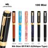 Jinhao 100 Мини-перьевая ручка Многоцветная смола Роскошные ручки Сверхтонкое перо EF/F/M/1.0мм Пишущие принадлежности для офиса и школы