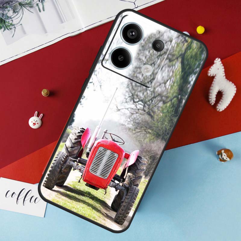 Чехол для трактора для Xiaomi Redmi Note 13 12 10 8 9 11 Pro 12S 10S 11S Redmi 13C 10A 10C 9C 12C Cover