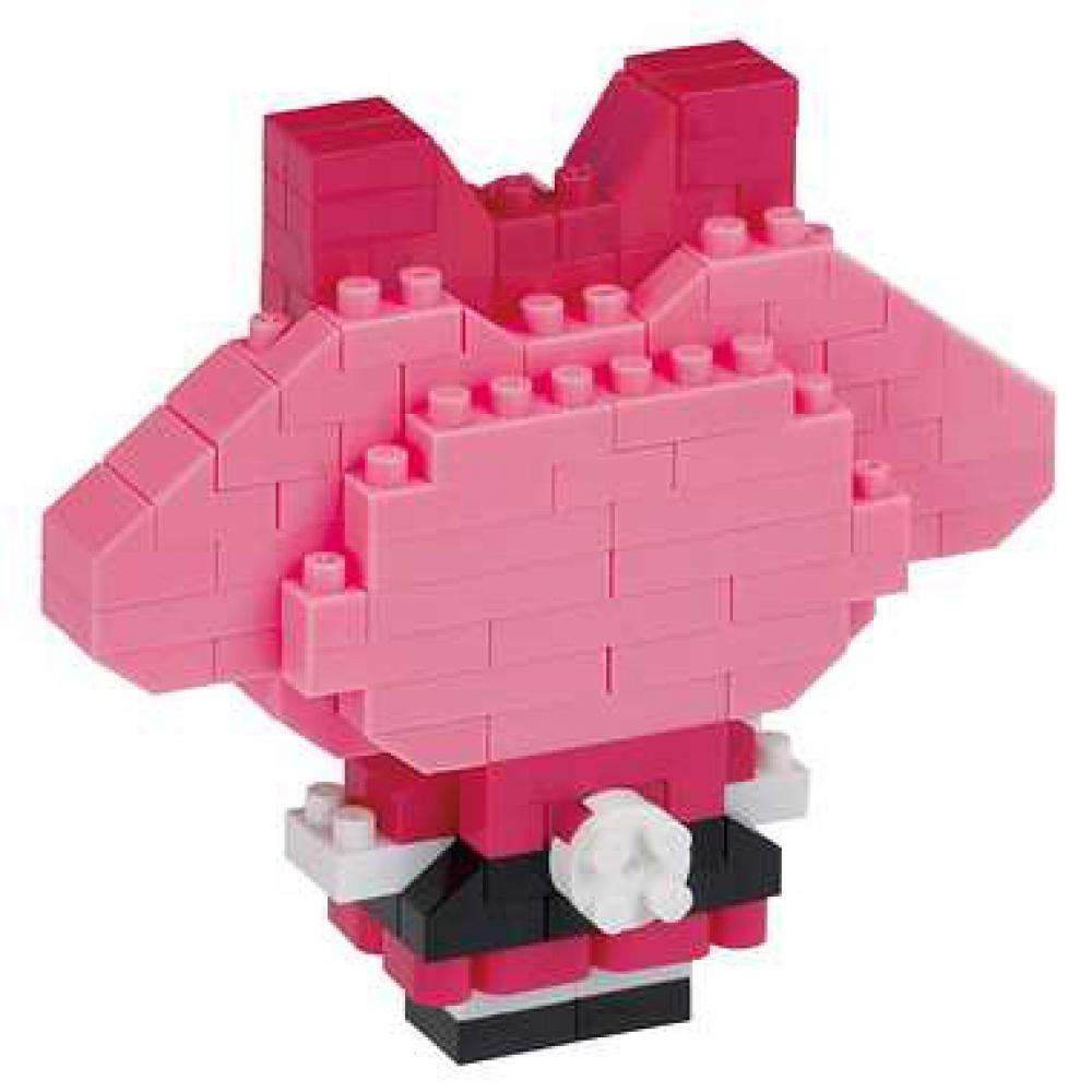 My Melody Nanoblock Nbcc 229 My Melody Dress Up