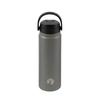 CAPTAIN STAG HD One-Touch Sports Bottle, 600ml, Gray, UY-7097, Double Stainless Steel, Vacuum Insulated, Keeps Hot or Cold