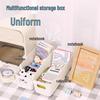 Desktop Storage Box: Rectangular Organizer for Cosmetics, Snacks, and Sundries
