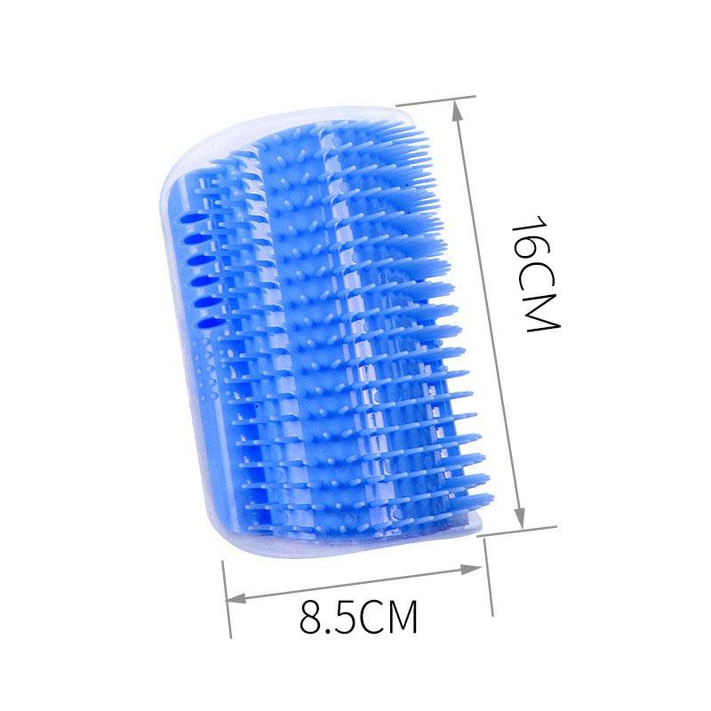 Кошачий самостоятельный груминг с кошачьей мятой Массажная расческа для кошек, щетка для расчесывания лица с помощью щекочущей мягкой расчески Игрушки для поглаживания домашних животных