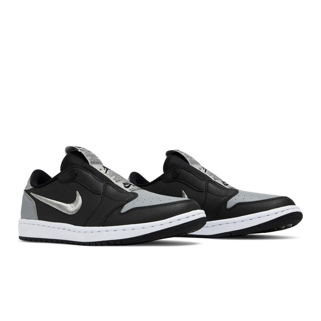 Женские Air Jordan 1 Low Slip 'Shadow' (женские размеры) Черный / Средне-серый / Белый Винтажные Баскетбольные Кроссовки CQ0279 001