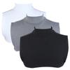 3Pcs Unisex Fake Collar Detachable Turtleneck Dickey Collar Half Top Blouse