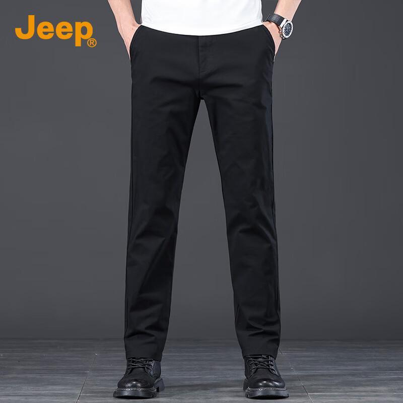 Jeep Мужские повседневные брюки прямого кроя стрейч
