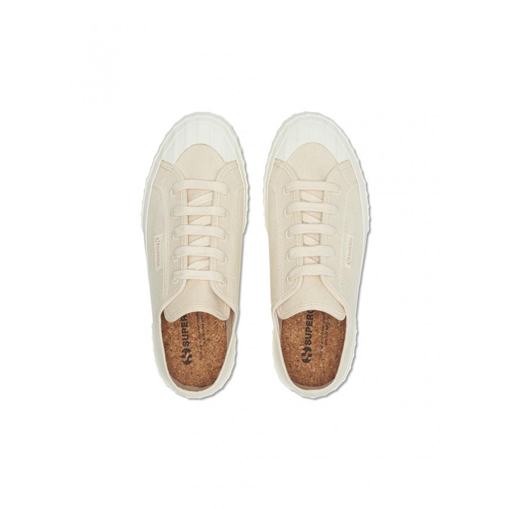 Superga S5121lwa8g Полоска Органический Бежевый 2630