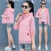 Women's Long Sleeve Hooded Sun Protection Jacket - Korean Style, Lightweight, Breathable, Fairy Fashion