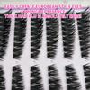 Southeast Asia Cross-Border 80D Simulation Dense False Eyelashes 10-Row Large Capacity Eyelash Extension Kits DIY
