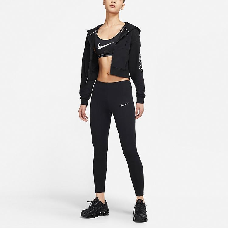 Nike Спортивные брюки женские черные средние DD5643-010