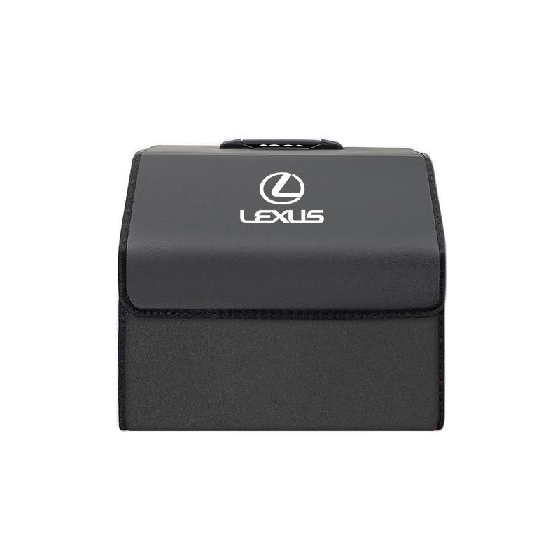 Lexus Car Dual Color Trunk Storage Bag Collapsible Camping Box For Lexus F SPORT ES RX NX LS UX LM LX GX LC RZ IS CT GS RC HS SC
