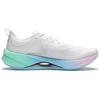 Li Ning Super Light 21 Амортизирующие Скользкие Устойчивые к истиранию Дышащие Низкие Кроссовки для бега Женские Бело-синие ARBU002-9