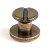 10sets Hats Shoes Scrapbooking decoration nail Leather Craft Brass screw Nail Rivets Cloth Button