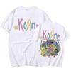 Korn Музыкальный Концерт Рок-группа Мировое Турне Чистый Хлопок Футболка Высокое Качество Уличный Универсальный 2024 Летняя Мода Футболка