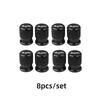 ZLP2  4Pcs Mix Colors Car Wheel Tire Valve Caps for Toyota Supra mk3 mk4 accessories
