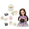 Licca Closet Series Vanity Bag Complete Set of Gachapon Capsule Toy Collection, 6,