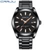 CRRJU New watch5006Men's Watch Stainless Steel Strap Business Fashion Watch