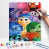 Disney Inside Out Joy Sadness Anger Disgust Fear oil painting painting art handmade diy painting home decoration gift