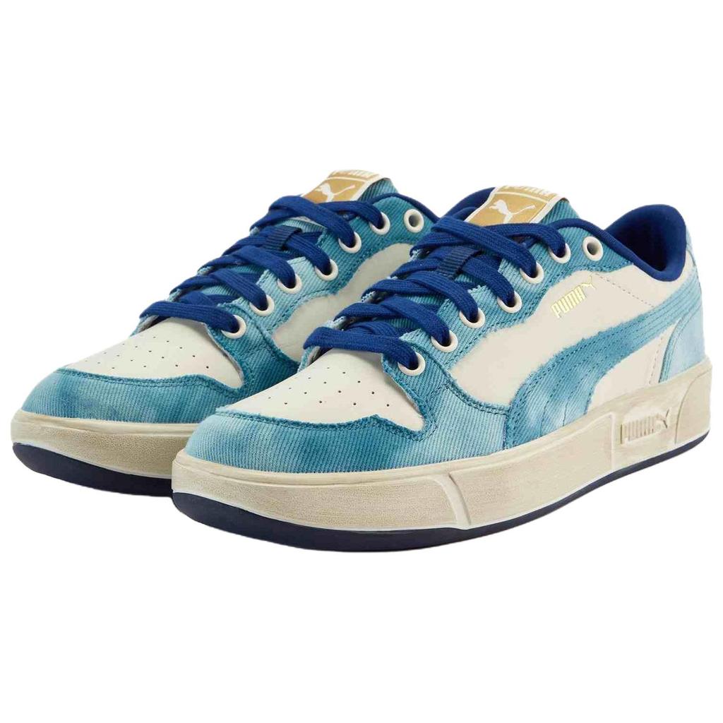 Puma LX Court Тканевые Удобные Мягкие Низкие Кроссовки Унисекс темно-синие 405811-01