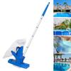 Portable Pool Vacuum Cleaner Underwater Cleaner Handheld Jet Pool Vacuum for Above Ground Pool Attach To Garden Hose