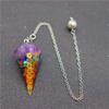 Gift Healing Crystal Fashion Jewelry Amulet New Design Reiki Pendulum Pendant