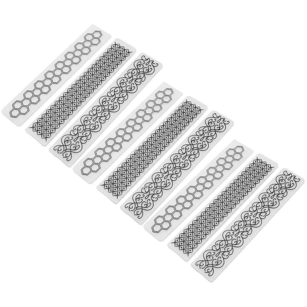 9 шт. Цветочная пластиковая папка для тиснения, бумажные украшения, шаблон для изготовления карточек, аксессуары