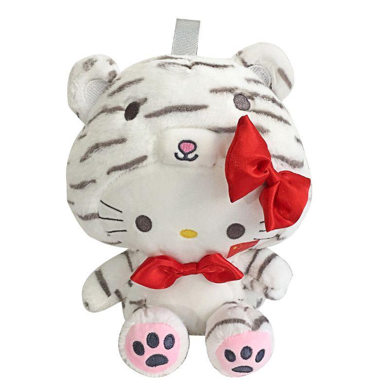 Sanrio Kuromi Hello Kitty Transforming Tiger Plush Backpack For Baby Girls