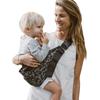 WILDRIDE Active Carry Shoulder Baby Foldable and 20kg Wild Ride Print Grey Leopard Carrier, Compact, Capacity, Collection,