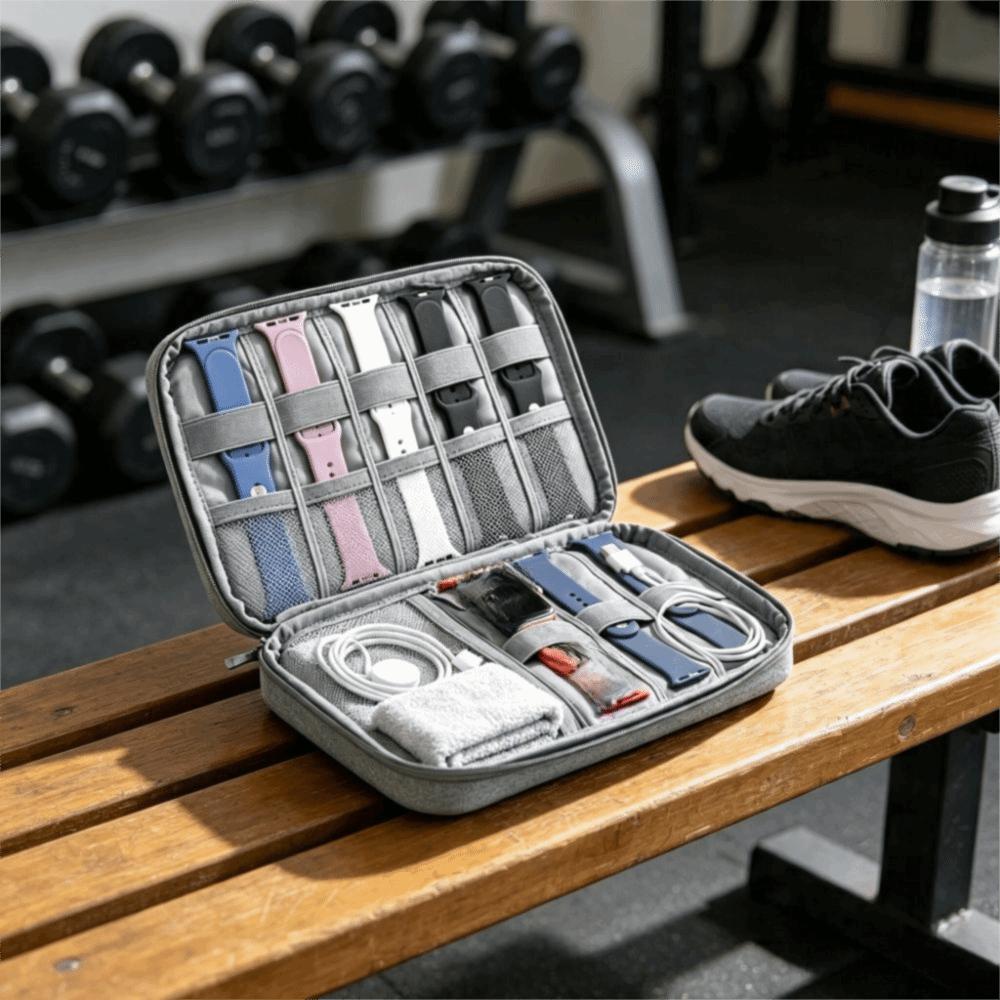 Large Capacity Watchband Storage Case Storage Bag Watchband Storage Box Watchband Box Pouch Carry