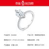 Womens Stackable Rings Irregular Moissanite Fashion OL Jewelry Non-Fading Fine Craft