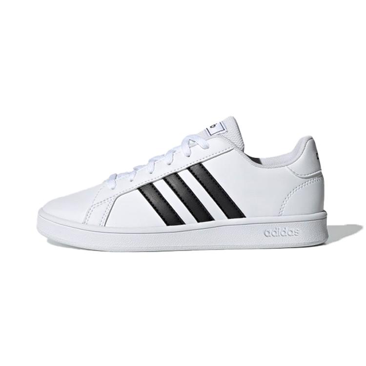 adidas Grand Court Белый Черный Детские EF0103