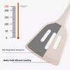 3Pcs Wooden Handle Non-Stick Spatula Non-slip Pot Spatula Set Cooking Turner Spatula  Household