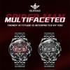OUPINKE Men's Watch Multifunctional Mechanical Watch Hollow Spider Armor Men's Watch High-end Watch