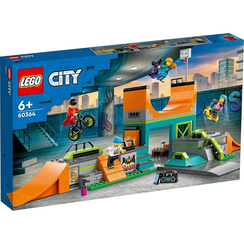 Lego city skate park 60364 игрушки блок подарок развитие города мальчик девочка 6 лет ~