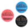 30Pcs Gold Eye Hand Sewing Needle Set With Alloy and Round Disk Case for Fabric Stitching and Craft Projects