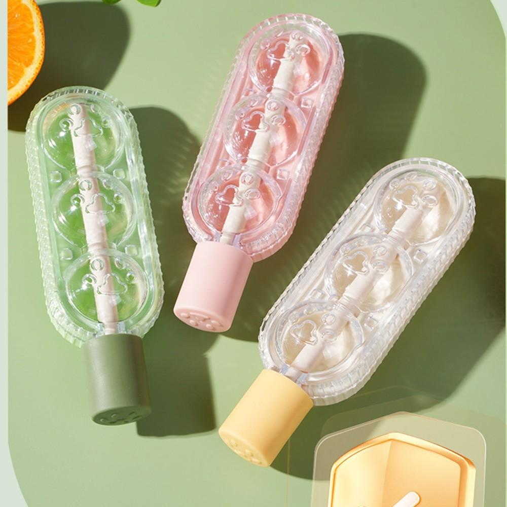 Candied Hawthorn Ice Cream Mold Built-in Straw Popsicle Ice Cream Maker Ice Cube Tray Summer