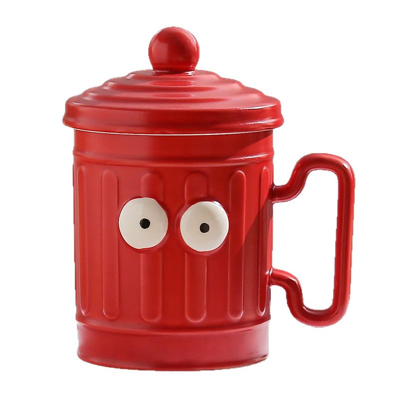 Смешная кружка с крышкой Подарок на день рождения Чашка Сувенир Офисная керамическая кружка Для дома Высокая ценность Мужчина