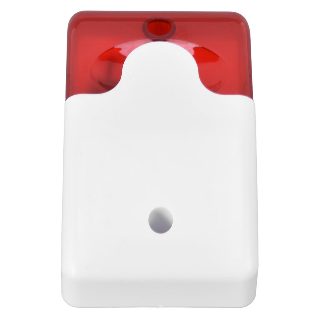 Мини-стробоскопическая сирена, проводная сигнализация, стробоскоп, мигающий свет, гудок, вспышка, звуковая сирена для домашней охранной сигнализации