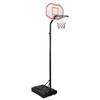 3107831 vidaXL Basketball Stand White 282-352 Cm Polyethylene