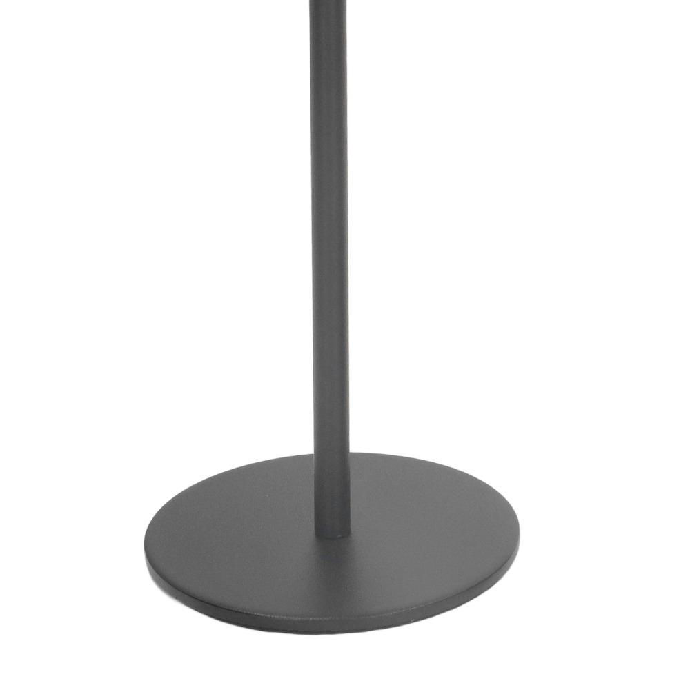 3pcs 3 Heights Metal Taper Candle Holders Black Taper Candle Holder Set Table Centerpiece