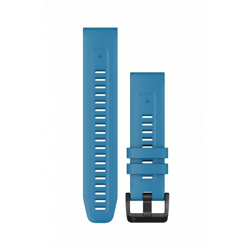 Garmin QuickFit 22 watch strap silicone blue