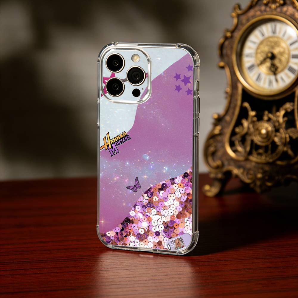 H-Hannah M-Montana Phone Case For iPhone 17 16 15 14 13 12 11 Mini Pro Max Plus Transparent Cover