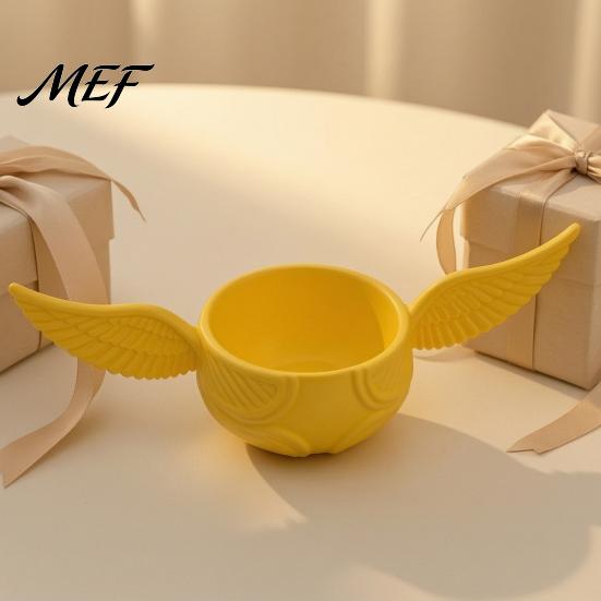 Exquisite Jewelry Storage Tray Angel Wing Trinket Dish, 3D Printed Multi-Functional Bowl for Small Earrings Rings Necklaces Keys Succulents,