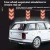 1/18 Land Rover Range Rover Внедорожник Внедорожный Автомобиль Металлическая Модель Автомобиля Детская Машинка для Мальчиков Подарок Металлические Украшения для Автомобиля Декор