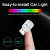 USB-автомобильная лампа Plug-Play, универсальный портативный светильник мини-размера, светодиодное аварийное освещение для атмосферы