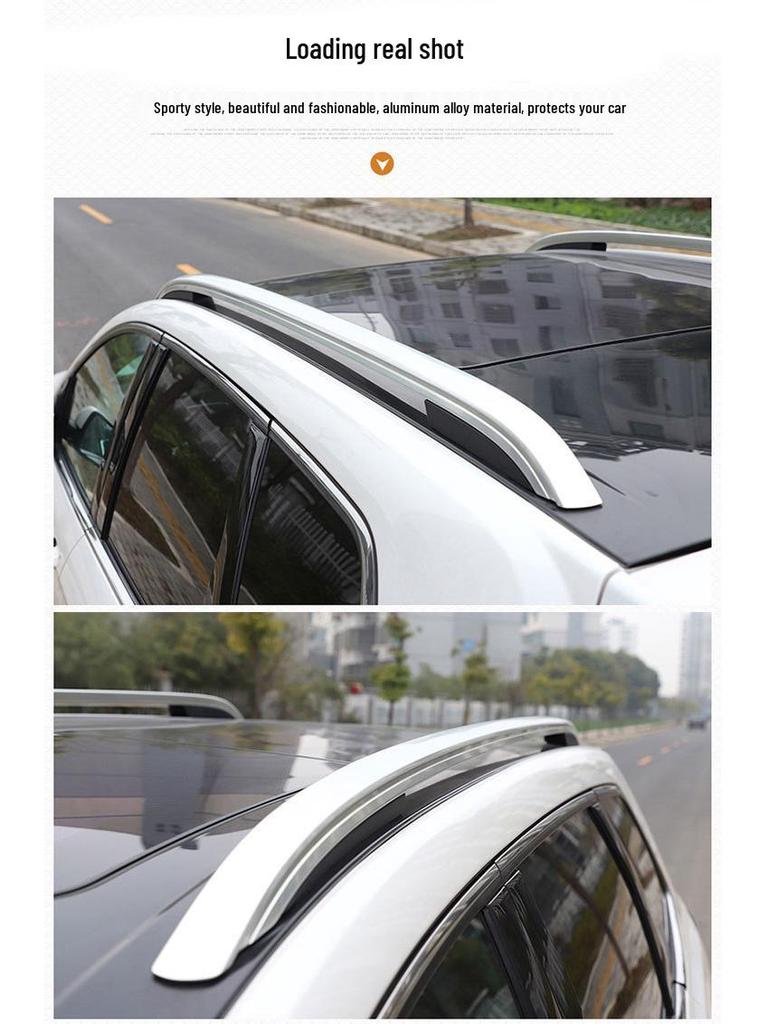 Edge-Style Roof Rack for Vehicle Luggage
