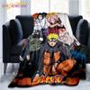 Anime Naruto Sasuke 3D Print Blanket Sofa Bed Blanket Super Soft Warm Blanket Cover Flannel Throw Blanket